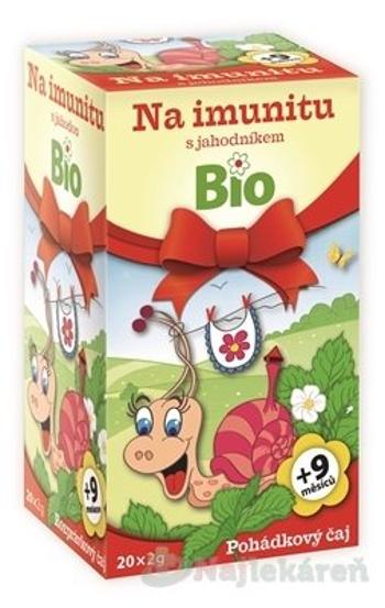 APOTHEKE ROZPRÁVKA bylinný čaj Na imunitu s jahodou Bio, 20x2g