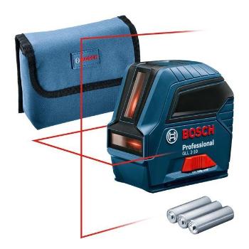 BOSCH GLL 2-10, čiarový laser, dosah 10 m