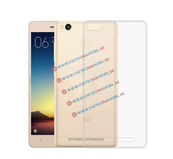 Silikónový obal Xiaomi Redmi 4A priehľadný