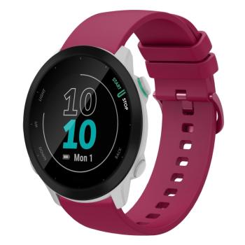 SILICONE Vymeniteľný remienok pre Garmin Forerunner 55mm bordový