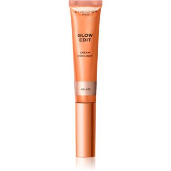 Revolution PRO Glow Edit krémový rozjasňovač odtieň Ablaze 15 ml