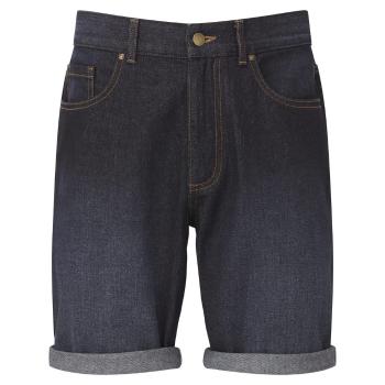 WOMBAT® Pánske džínsové šortky - Indigo denim | S