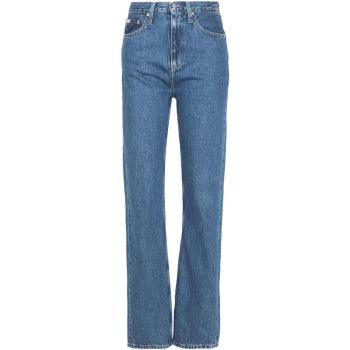 Calvin Klein Jeans  HIGH RISE STRAIGH J20J222138  Rovné džínsy Modrá