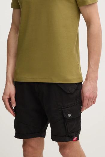 Šortky Alpha Industries Combat 116210.03-black, pánske, čierna farba