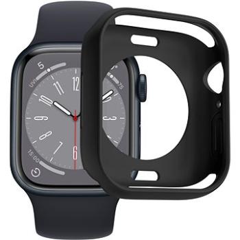 AlzaGuard Matte TPU HalfCase pre Apple Watch 45 mm čierne (AGD-WCH0006B)