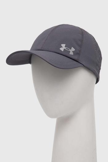 Šiltovka Under Armour Iso Cill Launch šedá farba, jednofarebná