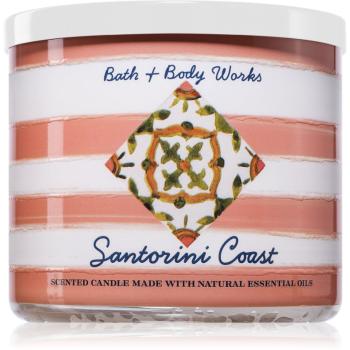 Bath & Body Works Santorini Coast vonná sviečka 411 g