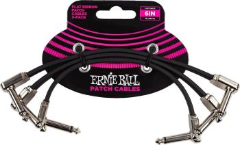 Ernie Ball P06221 15 cm Zalomený - Zalomený Patch kábel