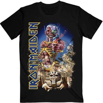 Iron Maiden Tričko Somewhere Back in Time Unisex Black 2XL