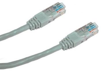 Hálózati kábel Datacom CAT6 UTP, 1m, szürke