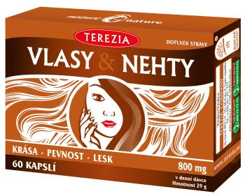 TEREZIA Vlasy & Nechty 60 kapslí