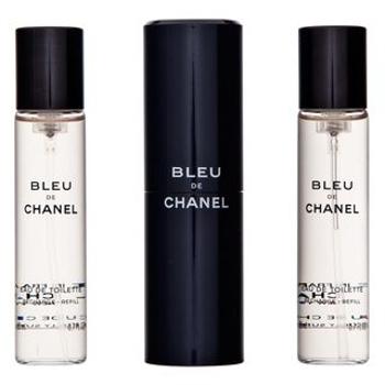 Chanel Bleu de Chanel - Twist and Spray toaletná voda pre mužov 3 x 20 ml