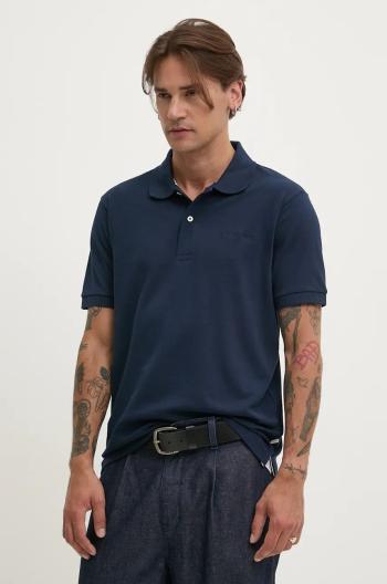 Bavlnené polo tričko Guess Jeans tmavomodrá farba, jednofarebný, M4BP29 KCJV1