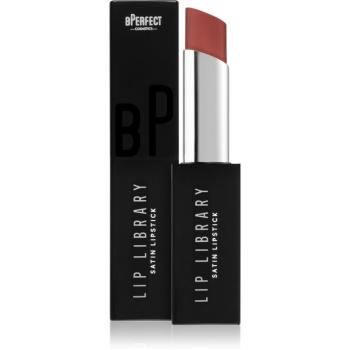 BPerfect Lip Library Satin krémový rúž odtieň Revenge 3 g