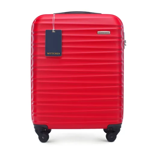 Malý kufor a identifikátor z ABS s logom WITTCHEN, červený 56-3A-311-35Z6