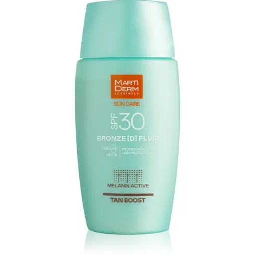 MartiDerm Sun Care Bronze D Fluid opaľovací fluid na tvár predlžujúce opálenie SPF 30 50 ml