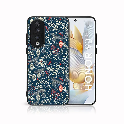 MY ART Kryt s vianočným dizajnom Honor 90 5G MISTLETOE (070)