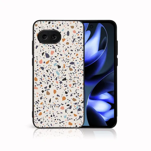 MY ART Ochranný kryt pre Google Pixel 9a BEIGE TERRAZZO (162)