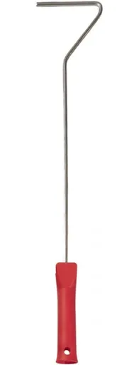 SPOKAR - Rúčky k MIDI a MINI valčekom červená (priemer 6 mm / dĺžka držadla 55 cm)