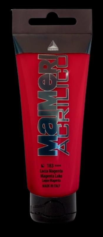 MAIMERI ACRILICO - Akrylové farby 183 - magenta lake, 0,2 L