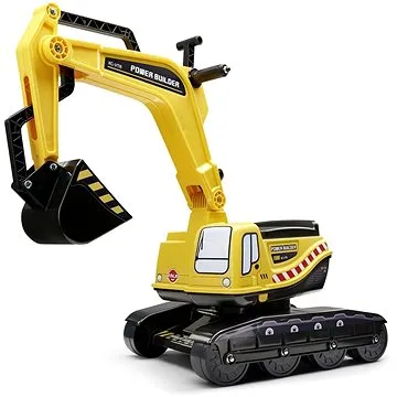 Odrážadlo bager žltý s odklopným sedadlom (3016200001201)