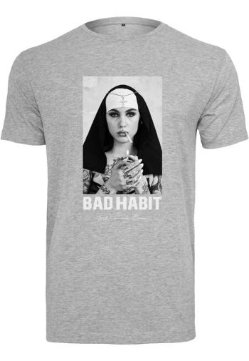 Mr. Tee Bad Habit Tee heather grey - L