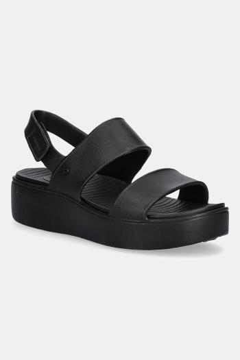 Sandále Skechers FOAMIES čierna farba, na platforme, 111257