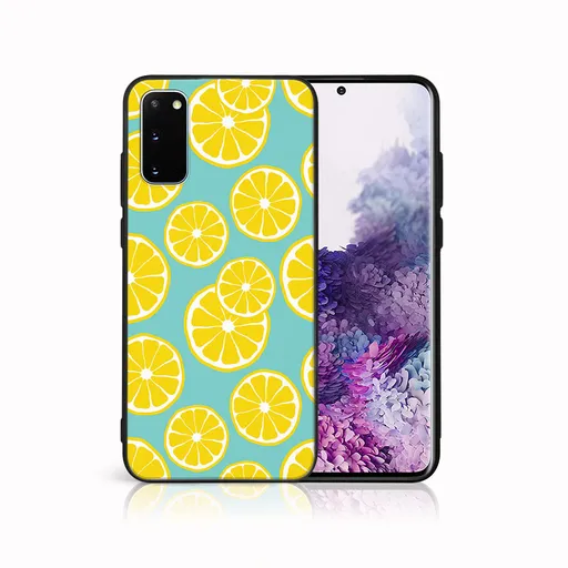 MY ART Ochranný kryt pre Samsung Galaxy S20 LEMON (121)