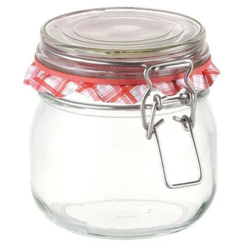 Tescoma Zaváracie poháre s klipsou DELLA CASA, 600 ml, 0,6 l