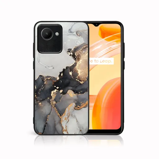MY ART Ochranný kryt Realme C30 GREY MARBLE (140)