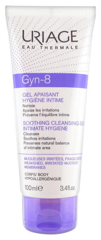 Uriage Upokojujúci čistiaci gél na intímnu hygienu Gyn 8 (Soothing Cleansing Gel) 100 ml