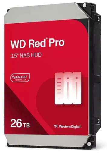 WD RED Pre NAS WD260KFGX 26TB SATAIII/600 512 MB cache, 272 MB/s, CMR