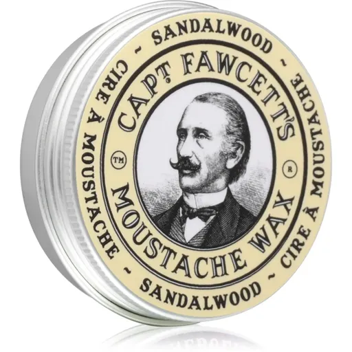 Captain Fawcett Moustache Wax The Gentleman's Stiffener vosk na fúzy Sandalwood 15 ml