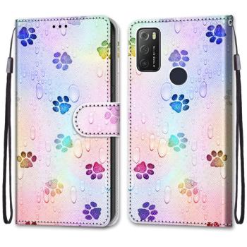 ART Peňaženkový kryt Alcatel 1S 2021 / 3L 2021 PAWS