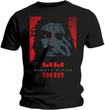 Marilyn Manson Tričko Rebel Unisex Black M