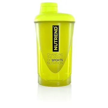Nutrend Shaker 2019, žltý 600 ml (8594014868043)