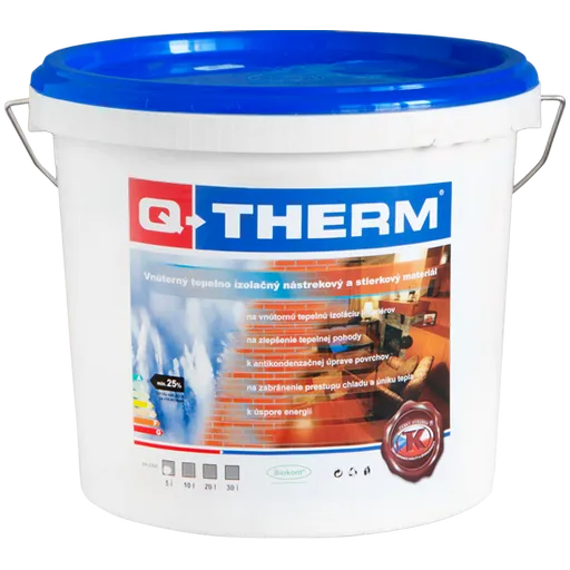 Q-Therm - tepelnoizolačná stierkova hmota Q therm biela 5 l