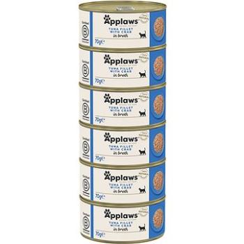 Applaws konzerva Tuniak s krabom 6× 70 g (5060481891134)