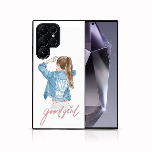 MY ART Ochranný kryt pre Samsung Galaxy S24 Ultra 5G GOOD GIRL (130)