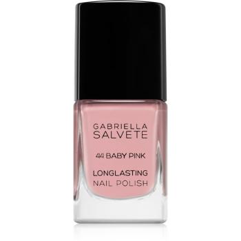 Gabriella Salvete Longlasting Enamel dlhotrvajúci lak na nechty s vysokým leskom odtieň 44 Baby Pink 11 ml