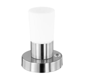 LED stolová lampa Trio Cristo nikel 529690107