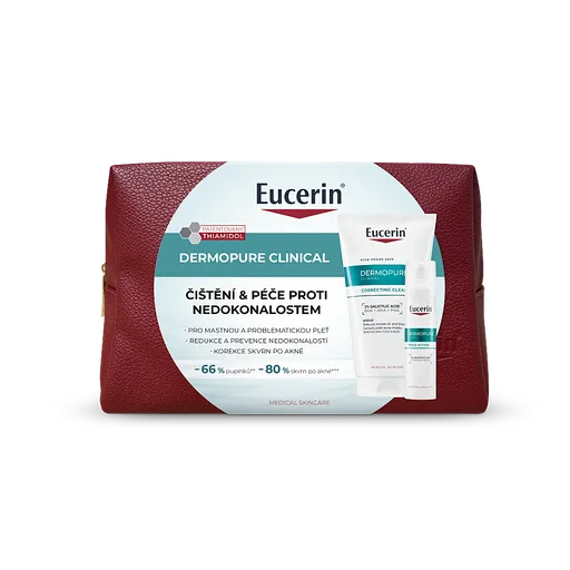 EUCERIN DermoPure Clinical Vianočná kazeta 2 kusy