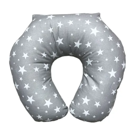 Polášek Cestovný vankúš - Sivá / hviezdy