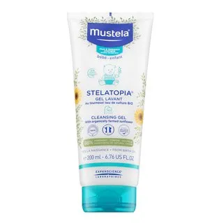 Mustela Bébé Stelatopia vyživujúci čistiaci gél Cleansing Gel 200 ml