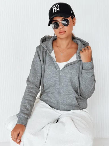 Trendová antracitová mikina (by0232)