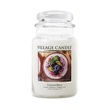 Village Candle Vonná sviečka v skle Coconut Berry 602 g