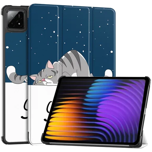 ART Zaklápacie puzdro pre Xiaomi Pad 7 / Pad 7 Pro LAZY CAT