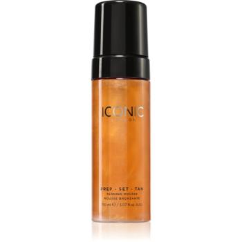 ICONIC London Prep Set Tan Mousse samoopaľovacia pena odtieň Original 150 ml