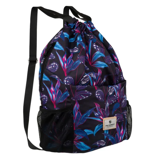 Dámsky batoh-vak na nastaviteľných popruhoch so zatváraním na šnúrku - Peterson