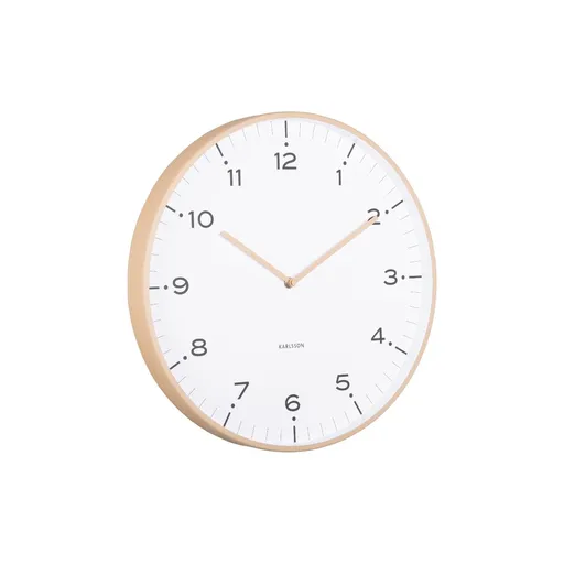 Karlsson 6011SB dizajnové nástenné hodiny béžová,pr. 40 cm